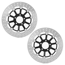2 Front Brake Discs For Kawasaki ZR 750 Zephyr 1991-1999 GTR 1000 1994-2005 2004