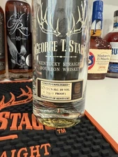 2022 GEORGE T. STAGG KENTUCKY STRAIGHT BOURBON WHISKEY 138.7 Proof Empty Bottle