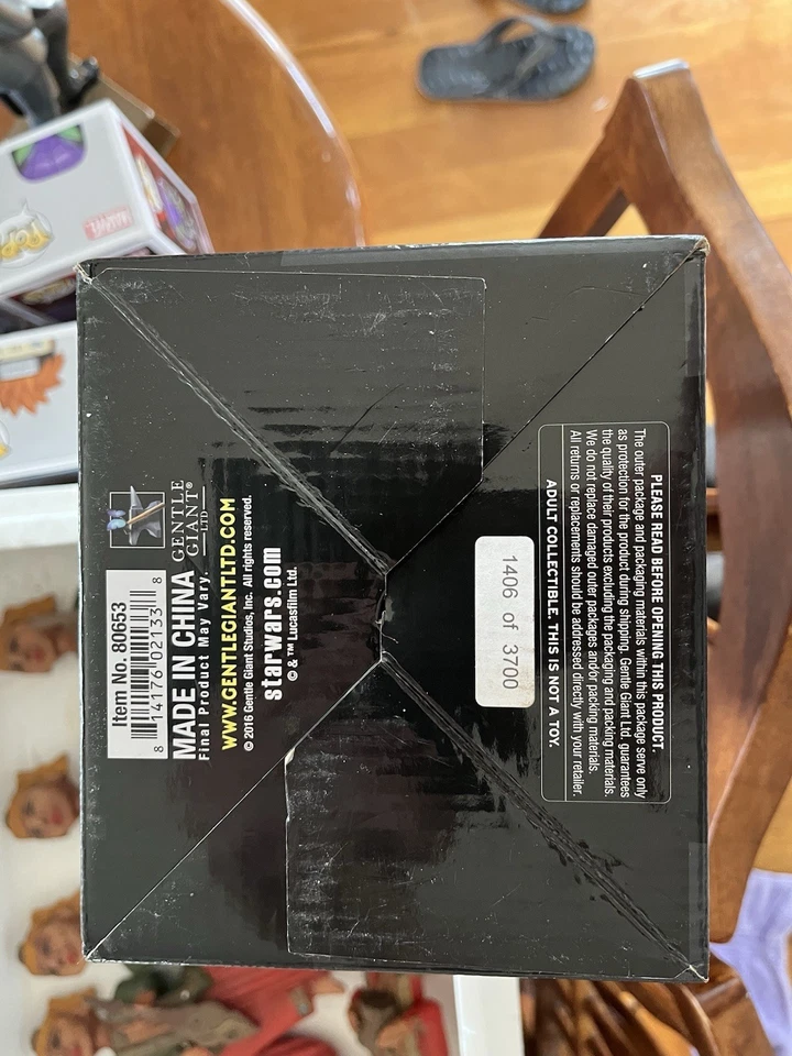 Mini busto First Order Stormtrooper de Gentle Giant Star Wars 1406/3700 Foto 3 de 4