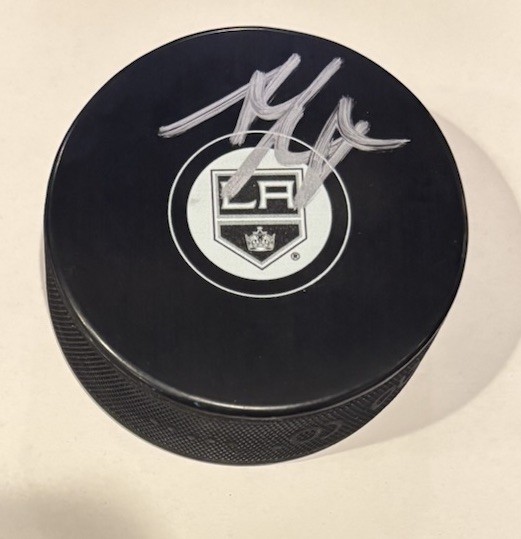 Anze Kopitar LA Kings NHL Hockey Signed Autographed Puck Star