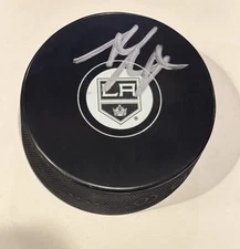 Anze Kopitar LA Kings NHL Hockey Signed Autographed Puck Star