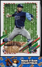 Luis Patino 2021 Topps Holiday #HW163 Tampa Bay Rays Rookie RC