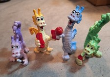 McDonalds Happy Meal Toys - Dragonettes - Chinese New Year - 1993 - Complete Set