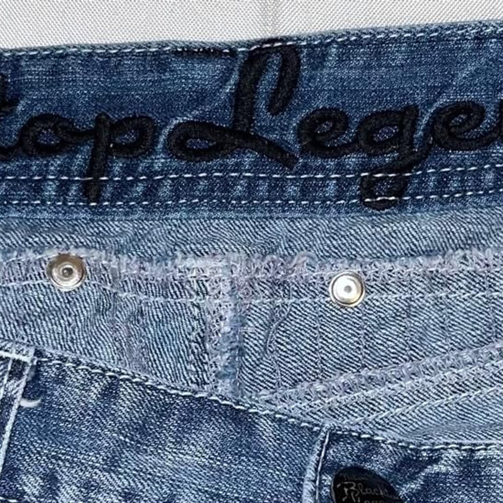 Parish Nation Blacktop Legends Patchwork Denim Jo… - image 5