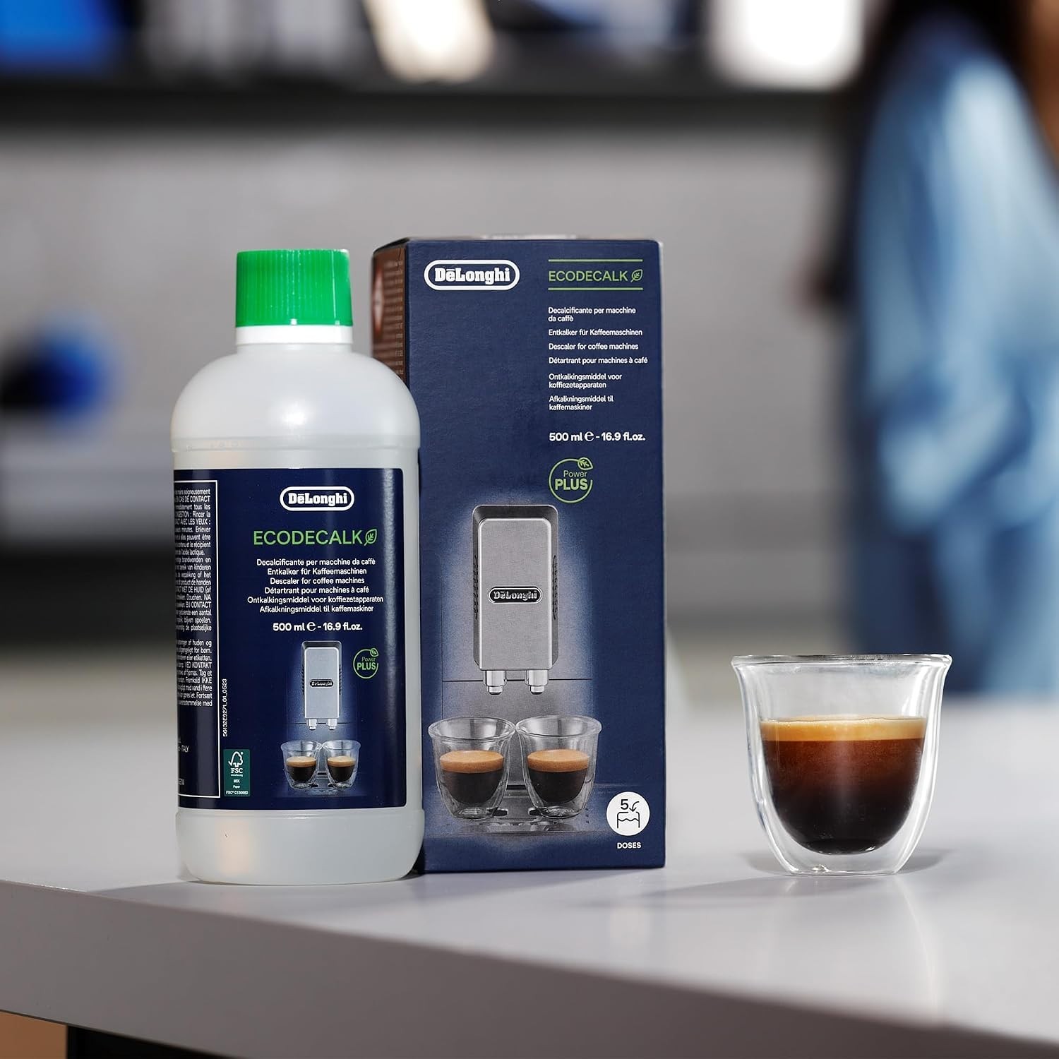 De'Longhi | Ecodecalk | DLSC500 | Natural Descaler for Coffee Machines | 500ML P — image 7