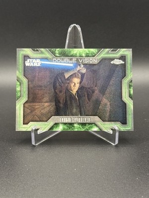 2025 Topps Chrome Star Wars Double Vision Lenticular #DV-2 Anakin Skywalker SSP!