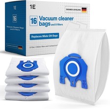 16 Vacuum Hoover Bags for Miele Complete C3 C2 Classic C1 GN Type + 4 Motor 4