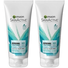 Pack 2 Garnier SkinActive Refreshing Cream Cl...