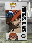 Sketched Portgas D. Ace Funko Pop #100 One Piece Lucario Funko Pop #856 Pokemon