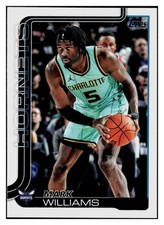 Mark Williams 2025-26 Topps #70 Charlotte Hornets NBA *315