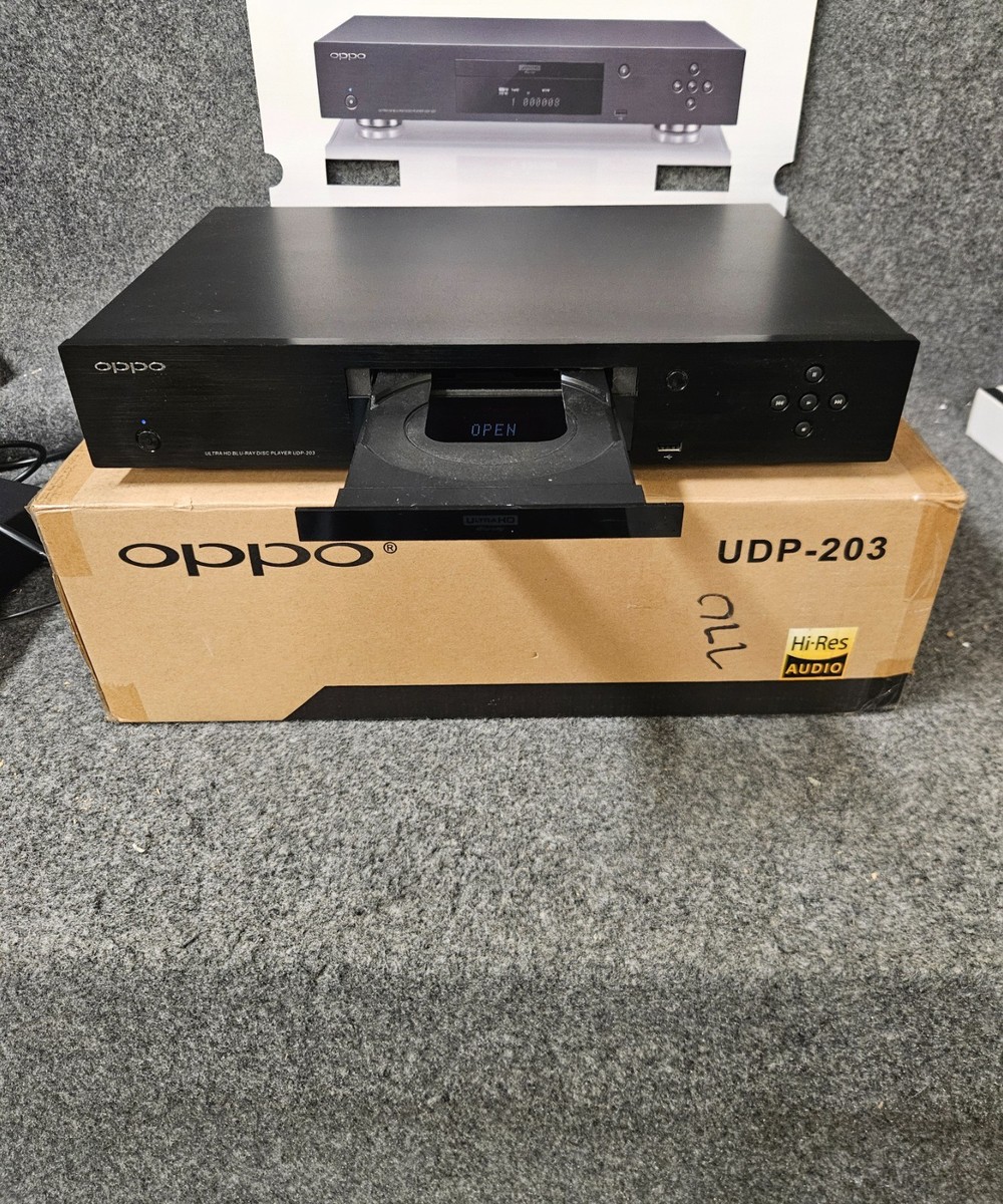 OPPO UDP-203 4K Ultra HD Blu-ray Disk Player with box & remote | eBay