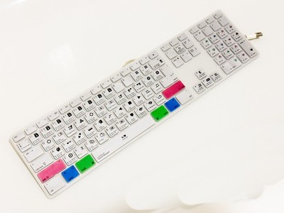 Apple A1243 kabelgebundene Tastatur für DaVinci Resolve Montage