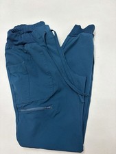 Scrub Teal Joggers Women s Size XS - Pockets Draw String Waist