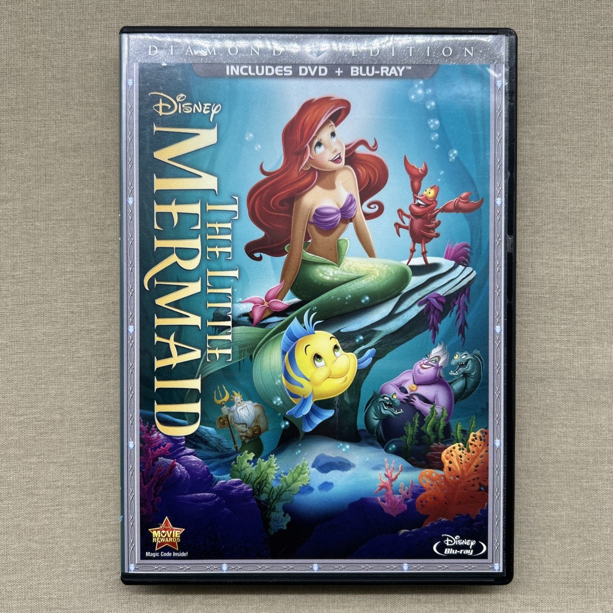Walt Disney: The Little Mermaid (1) (Blu-ray & DVD Set 1989