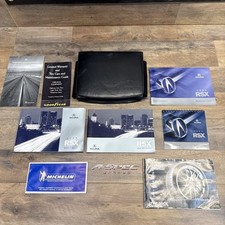 2005 Acura RSX Owner's Manual Warranty Booklet Leather Case OEM