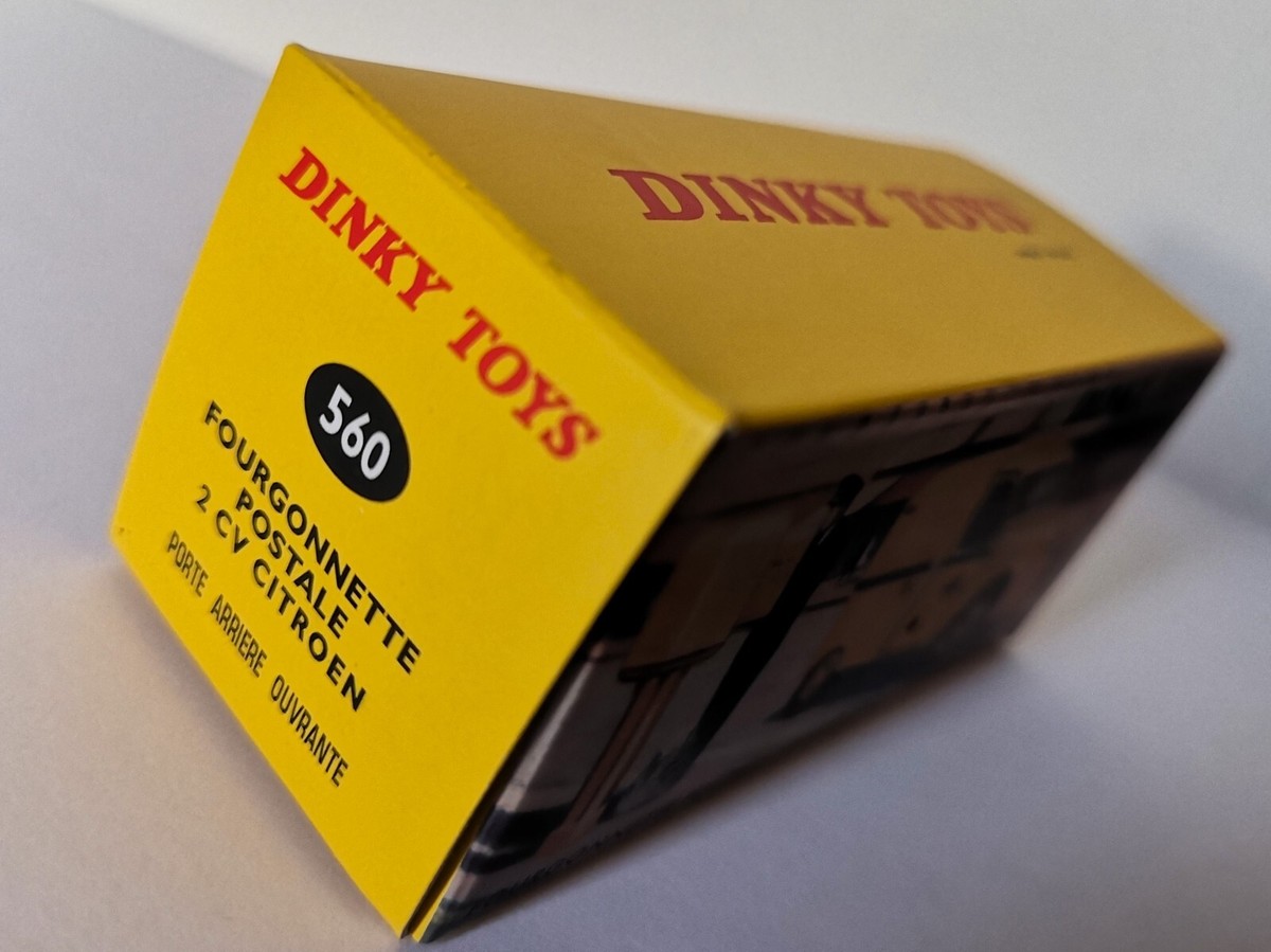 Dinky Toys F N°560 Fourgonnette Citroën 2CV PTT - échelle 1/43, Zamak, Boîte D'origine