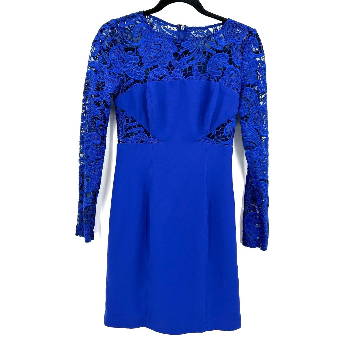 only lace dress Liza Mini Lace Dress in White 12 main image 1