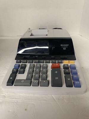 Sharp EL-2630PIII Commercial 12 Digit  Printing Calculator Accouting WORKS