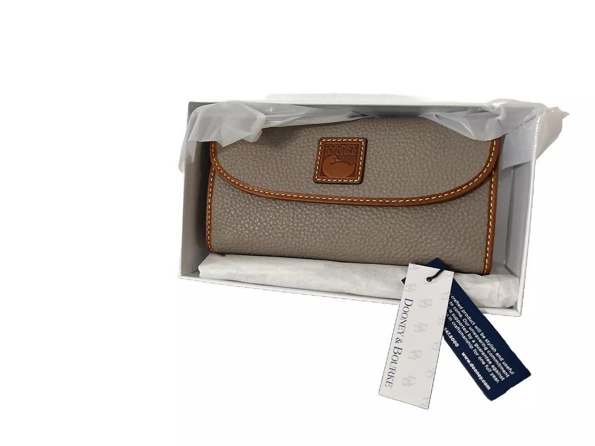 Dooney & Bourke Pebble Continental Clutch Wallet