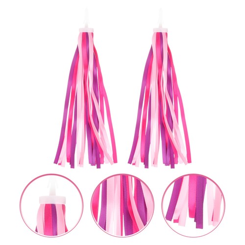  Dampfband farbige Streamer Kinder Fahrrad Bänder Fahrrad für Mädchen - Bild 5 von 24