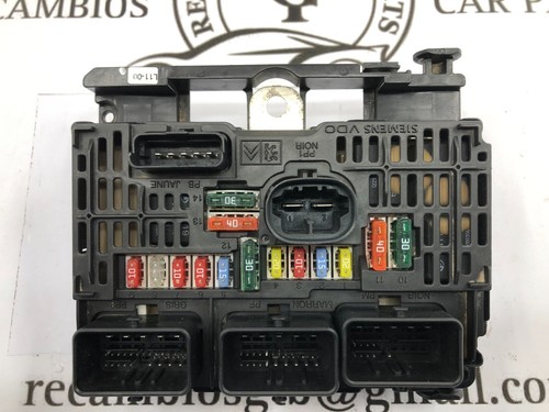 Caja fusibles Citroen Peugeot S118983011C 9661682980 BSM-L11-00 S118983011 C - Picture 5 of 6