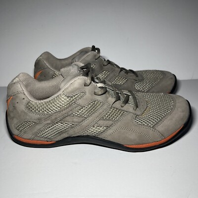 Women's Ecco Receptor Tan Suede Leather Hiking Trail Shoes Size 6.5 Climbing