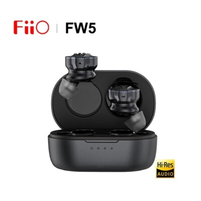 FiiO FW5 TWS Ture Wireless Bluetooth Earbuds 1DD+2BA Hybrid Drivers Hi-Res Audio