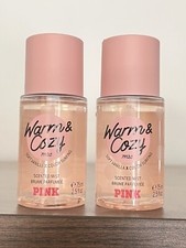 Victoria's Secret 2 PINK Warm  Cozy Mist 2.5 fl oz Without Essential Oils
