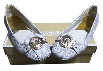 Michael Kors Size 9 Fulton Moc Vanilla