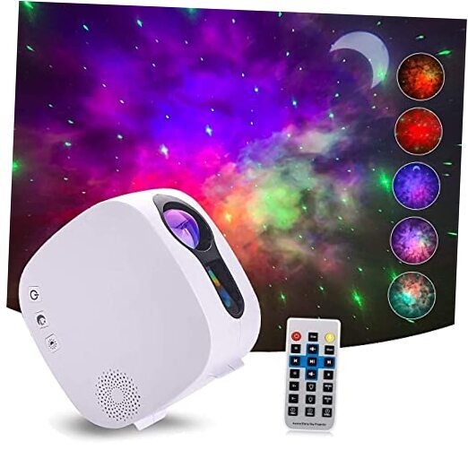 Galaxy Projector,Night Light Star Projector with Bluetooth Speaker, Remot