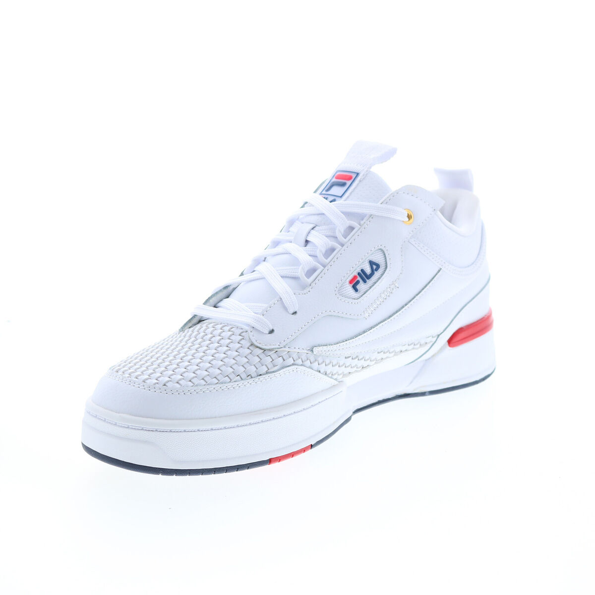 lava Margaret Mitchell Bemiddelaar Fila T-1 Mid Saga 1FM01738-125 Mens White Leather Lifestyle Sneakers Shoes  | eBay