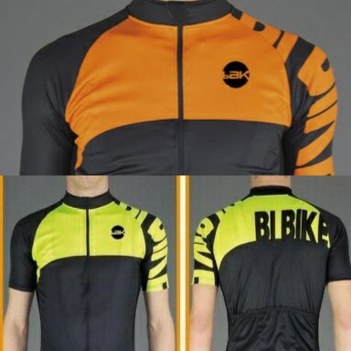 ES16 Maglia da ciclismo Elite Spin. Aree Arancione – es16.dk