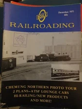 Scale Railroading Magazine Dec 1971 Good condition