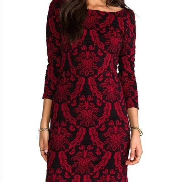 Revolve BB Dakota by Steve Madden “Corbin” Long Sleeve Tapestry Dress - Image 2 of 4