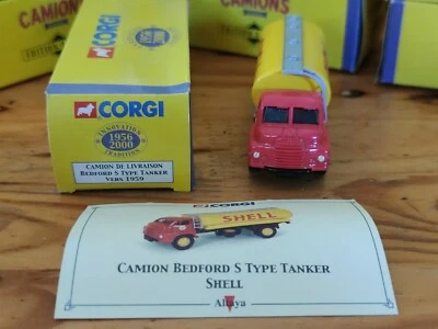 Camions Bedford S Type Tanker 1959 Shell 1/64 Corgi - Photo 1/4