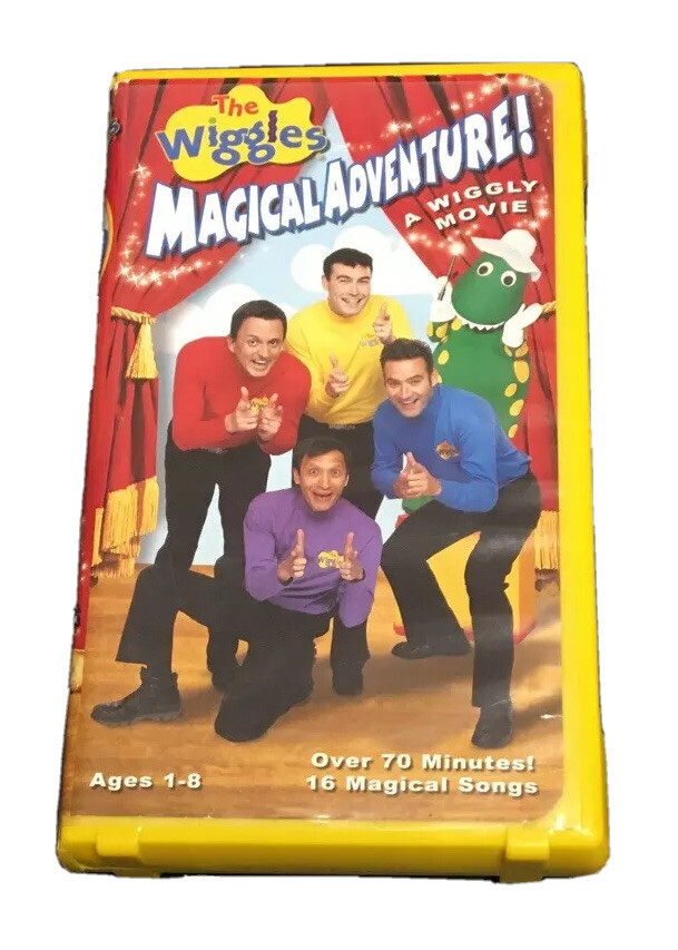 The Wiggles Magical Adventure A Wiggly Movie Vhs THE WIGGLES: MAGICAL