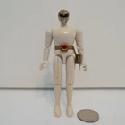 1993 Bandai White Ranger Vintage Power Rangers 4.5" Inch Action Figure Loose !!!