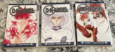 D・N・ANGEL 英語版　漫画　English Manga DN Angel Volumes 1-3 Yukiru Sugisaki English Manga Tokyopop OOP