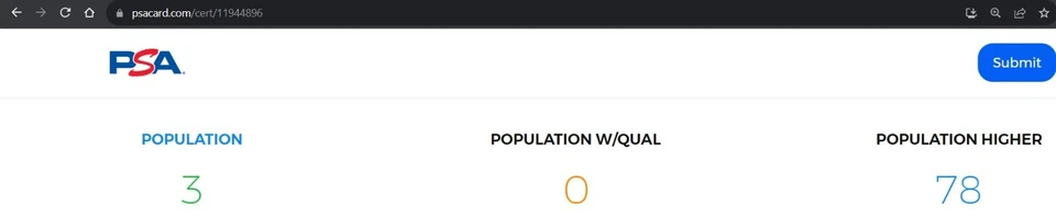 1960 Fleer #60 Carl Larpenter Denver Broncos PSA 5 EX Excellent - Image 3 of 4