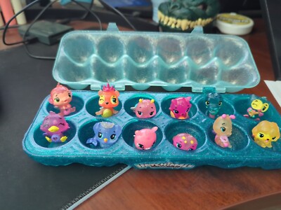 Hatchimals Colleggtibles 12 Pack Blue Egg Carton Tray Assorted