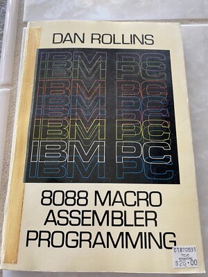IBM PC 8088 macro assembler programming book
