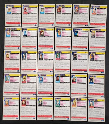 Marvel Universe Cards Series 2 Complete Set #1-162 1991 | eBay