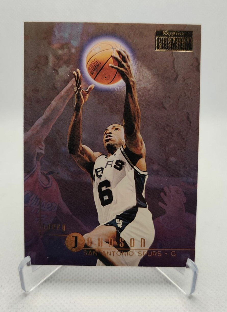Avery Johnson 1996-97 Skybox Premium Basketball #105 San Antonio Spurs