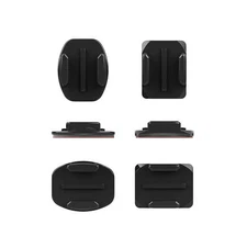 GoPro Adhesive Mounts Set for Curved and Flat Surfaces Waterproof Black