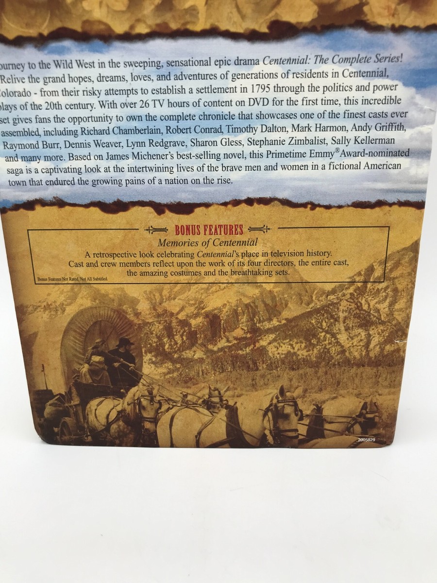 James A. Michener's Centennial TV Mini Series DVD 6-Disc Set | eBay