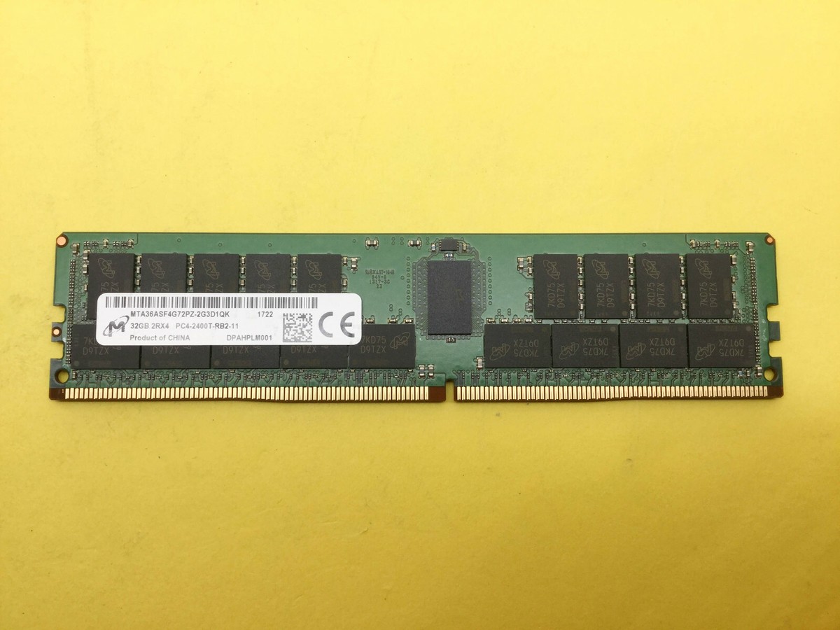 MTA36ASF4G72PZ-2G3B1IK 32GB DDR4 メモリー MTA36ASF4G72PZ-2G3B1IG Micron 32GB DDR4 PC19200 Memory