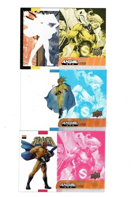  2020 Marvel Anime Stax set of 3 cards SS-8  of Sentry