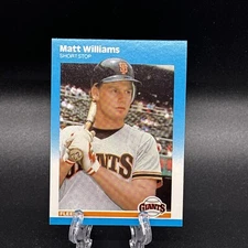 1987 Fleer Update Matt Williams Rookie Card R19182 