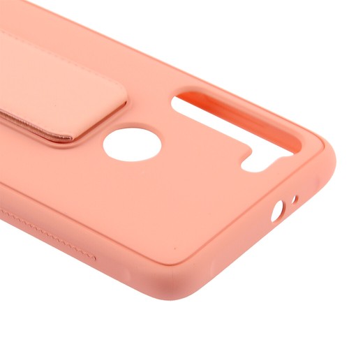 For Motorola Moto G Fast - Multi-Function Impact Cover Case w/Grip Strap Stand - Picture 12 of 13