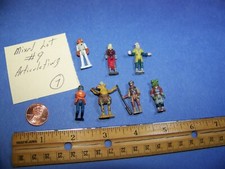 Star Wars Figures Mixed Lot 9 Micro Machines Size  Includes All 7 Figures 
